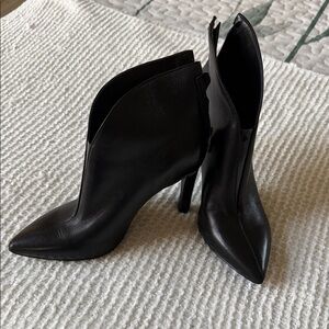 Nine West Black Heeled Boots